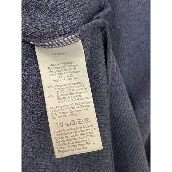 Madewell Ribbed Knit Tee Midi Shirt Dress Medium Casual Relaxed Fit Comfort - Picture 9 of 10